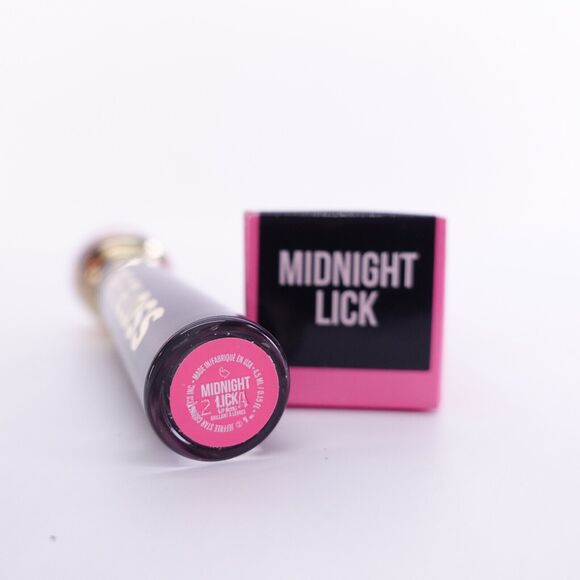 Jeffree Star Cosmetics The Lip Gloss Midnight Lick Black Glossy New in Box - Picture 4 of 7